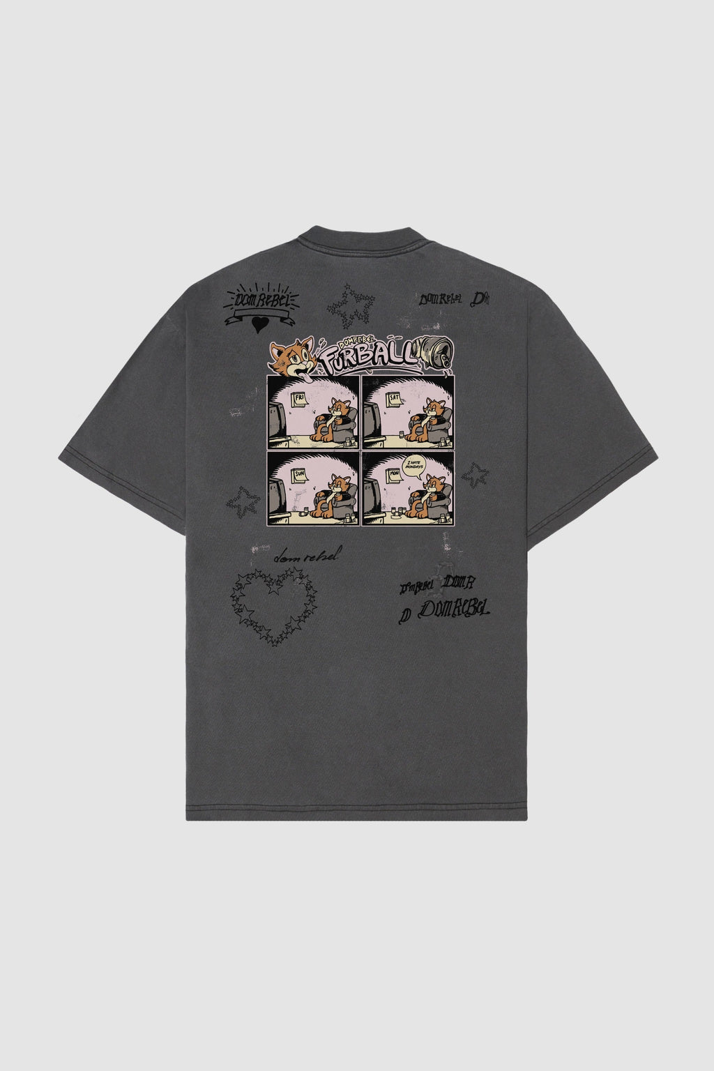 Whats New Tshirt Faded Black