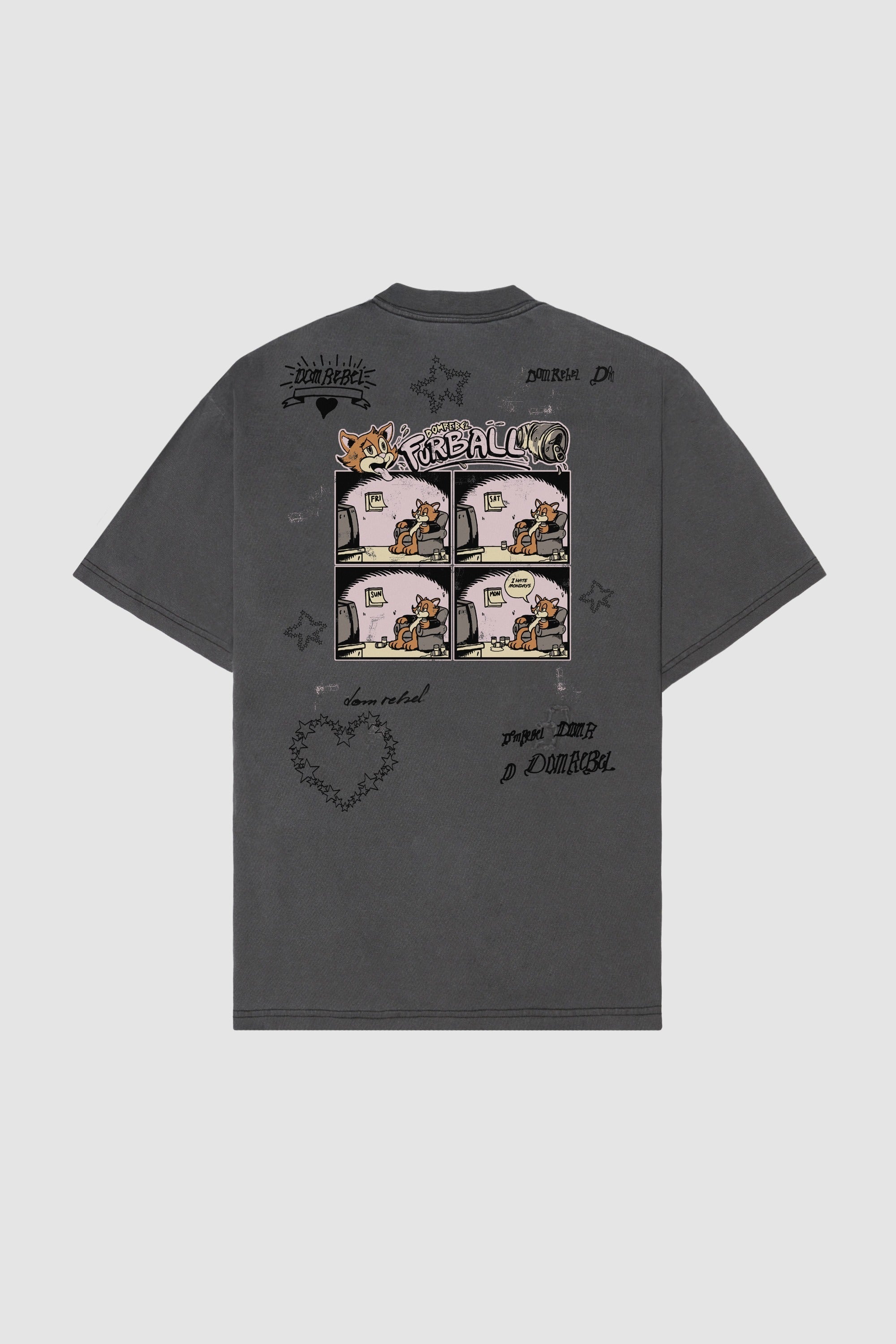 Whats New Tshirt Faded Black