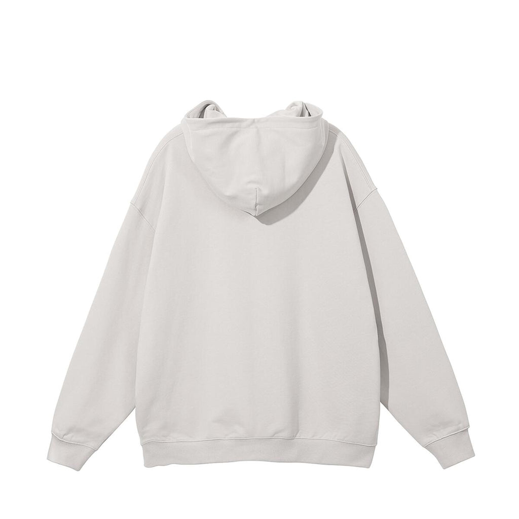 Aw24 Side Logo Hoodie White