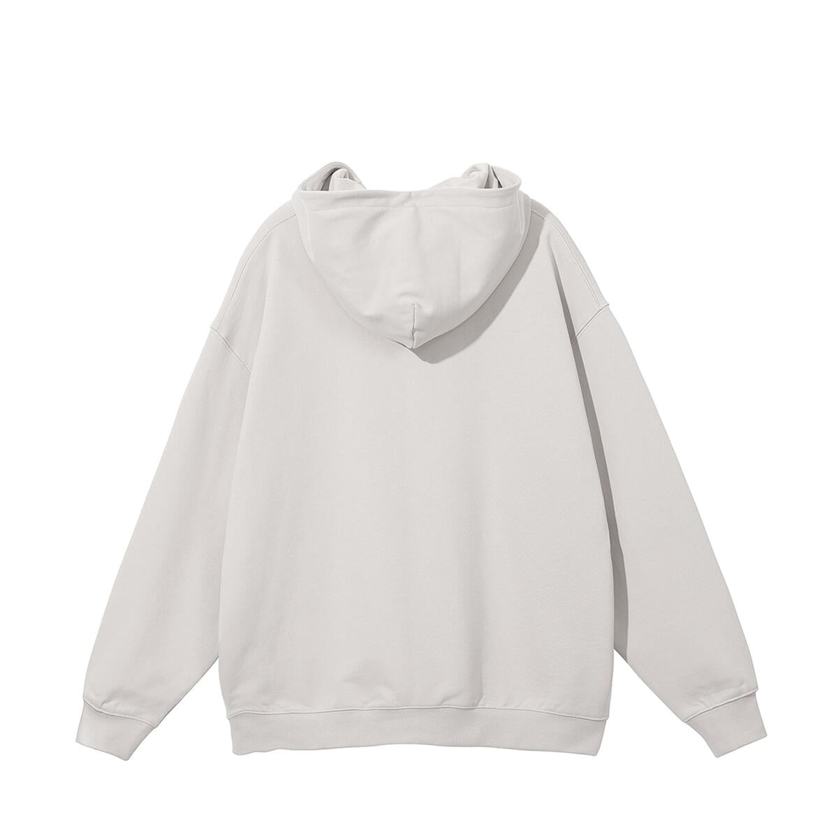 Aw24 Side Logo Hoodie White