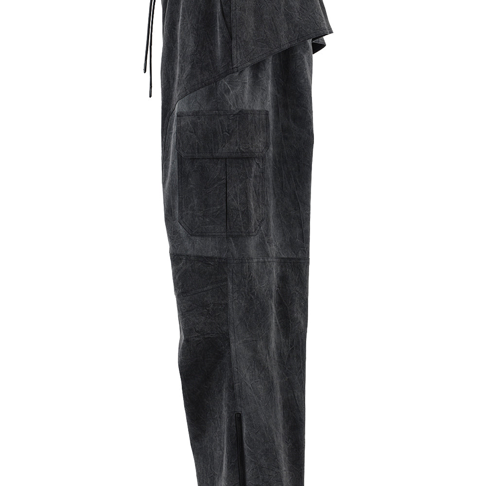 Cotton Cargo Pants Grey