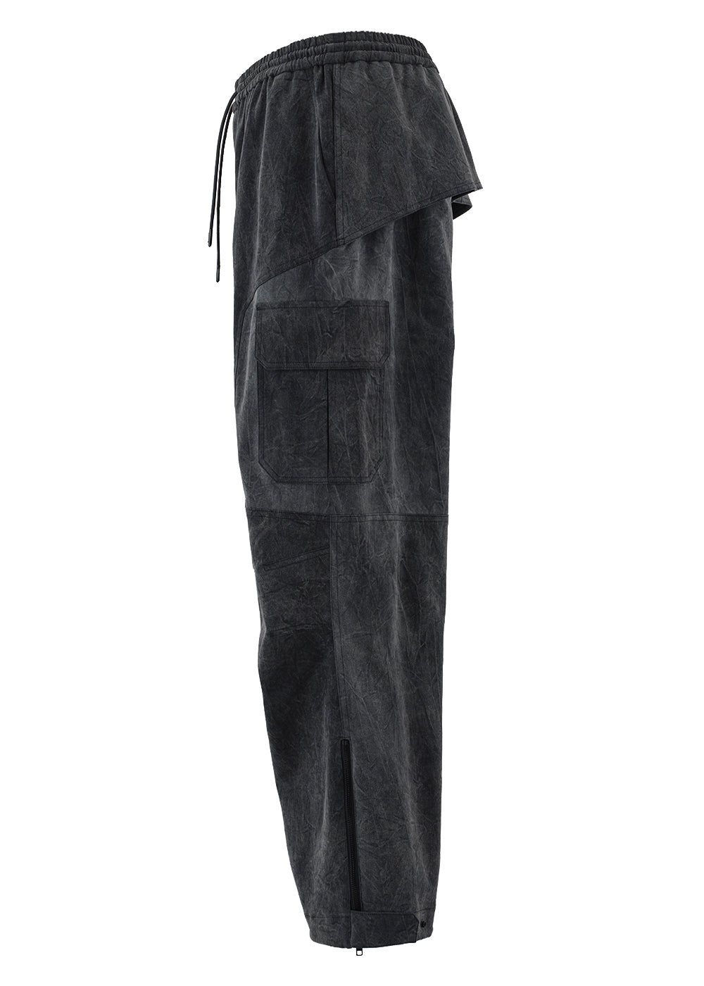 Cotton Cargo Pants Grey