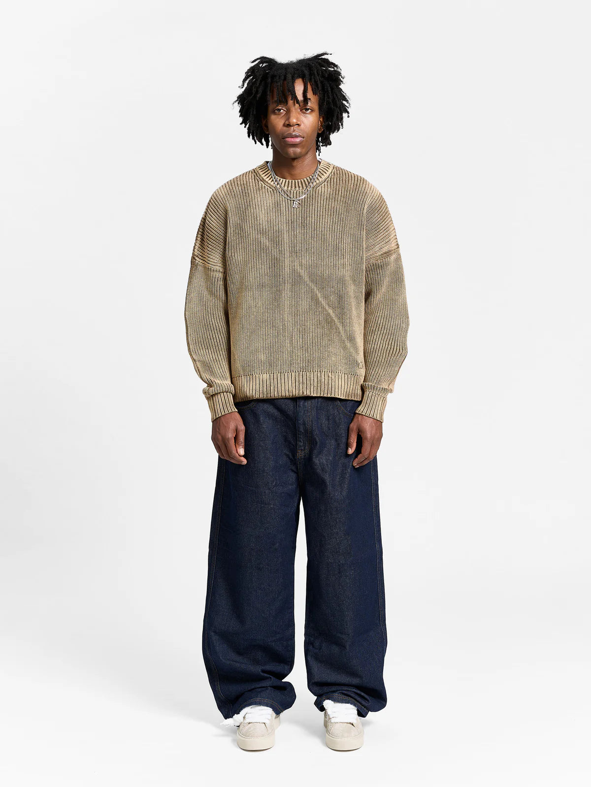 Essential Baggy Denim Raw Indigo