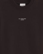 Le Sweatshirt Slogan Classique Dark Brown