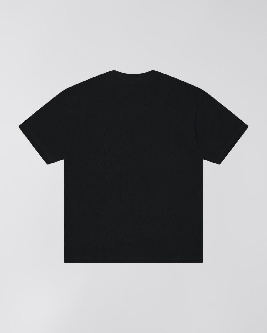 Oversize Basic Ts Black Garment Washed