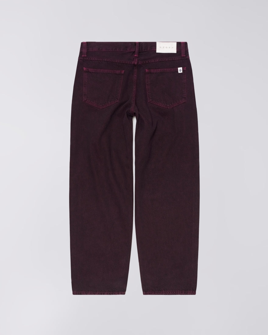 Bamba Pant Black Red Plum Overdyed