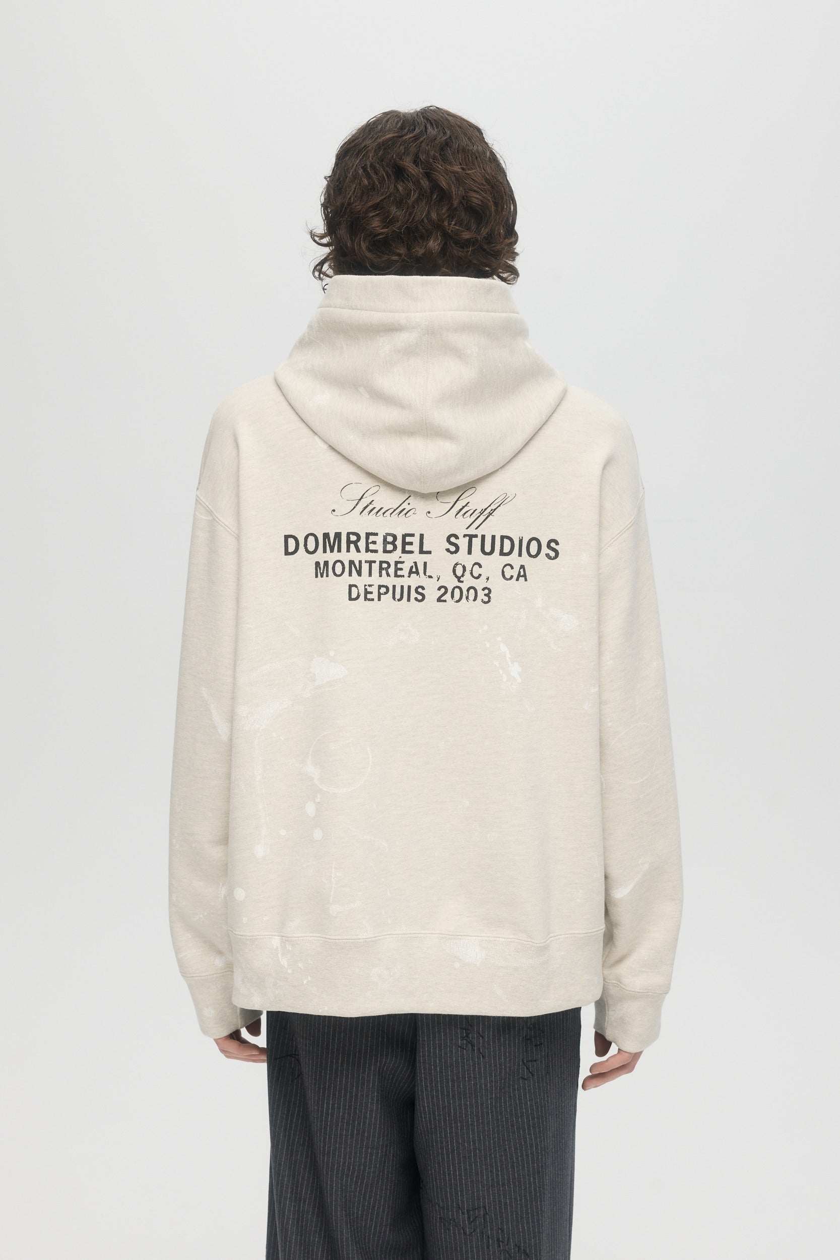 Staff Pullover Hoodie Greige