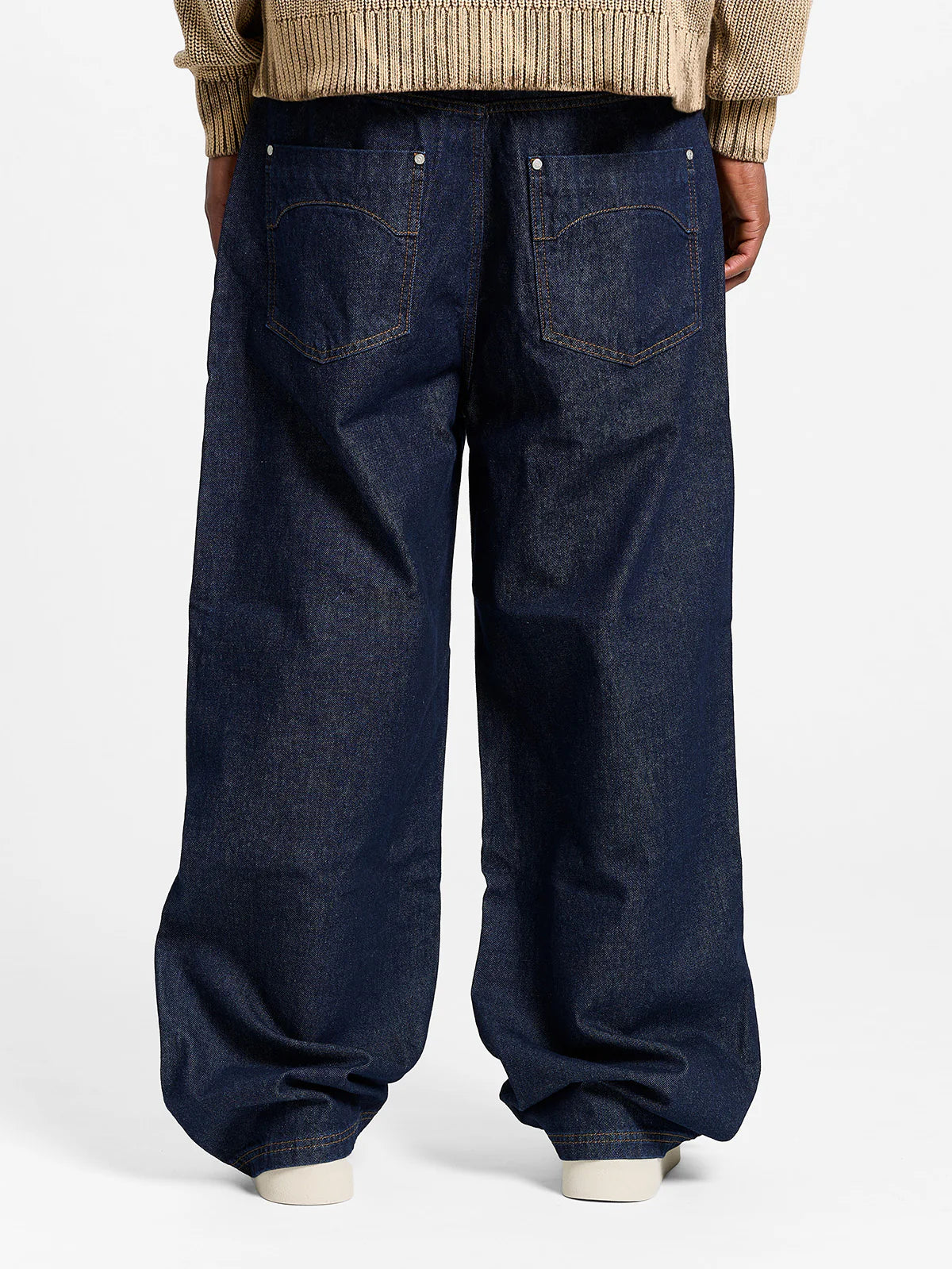 Essential Baggy Denim Raw Indigo
