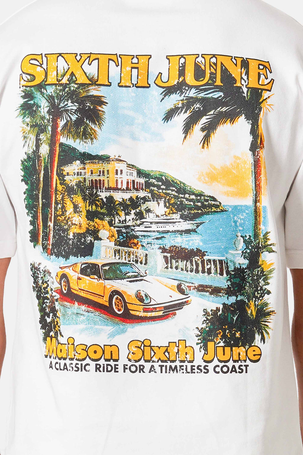 French Riviera Graphic Tee 25976 Offw