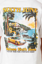 French Riviera Graphic Tee 25976 Offw