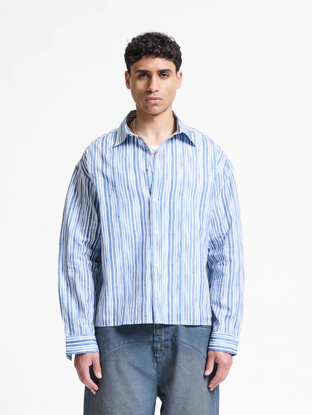 Watercolor Shirt Blue