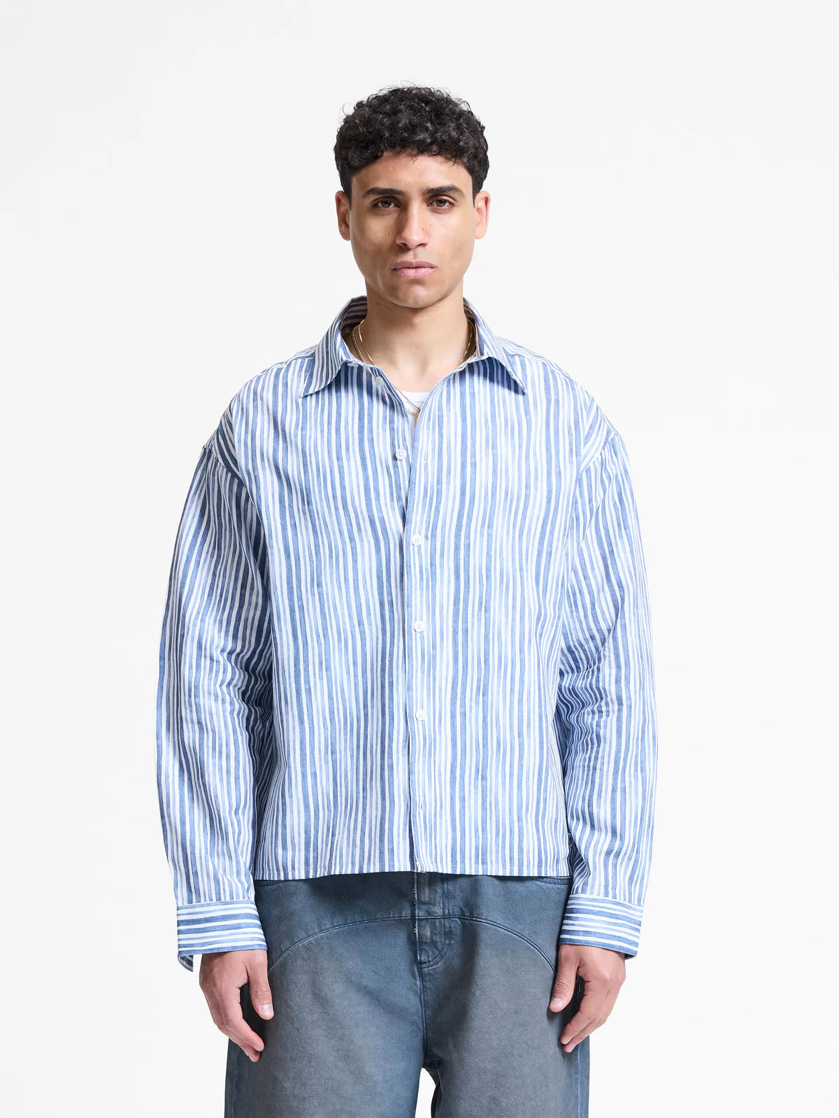 Watercolor Shirt Blue