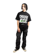 Music Is Life Tee Techno Black