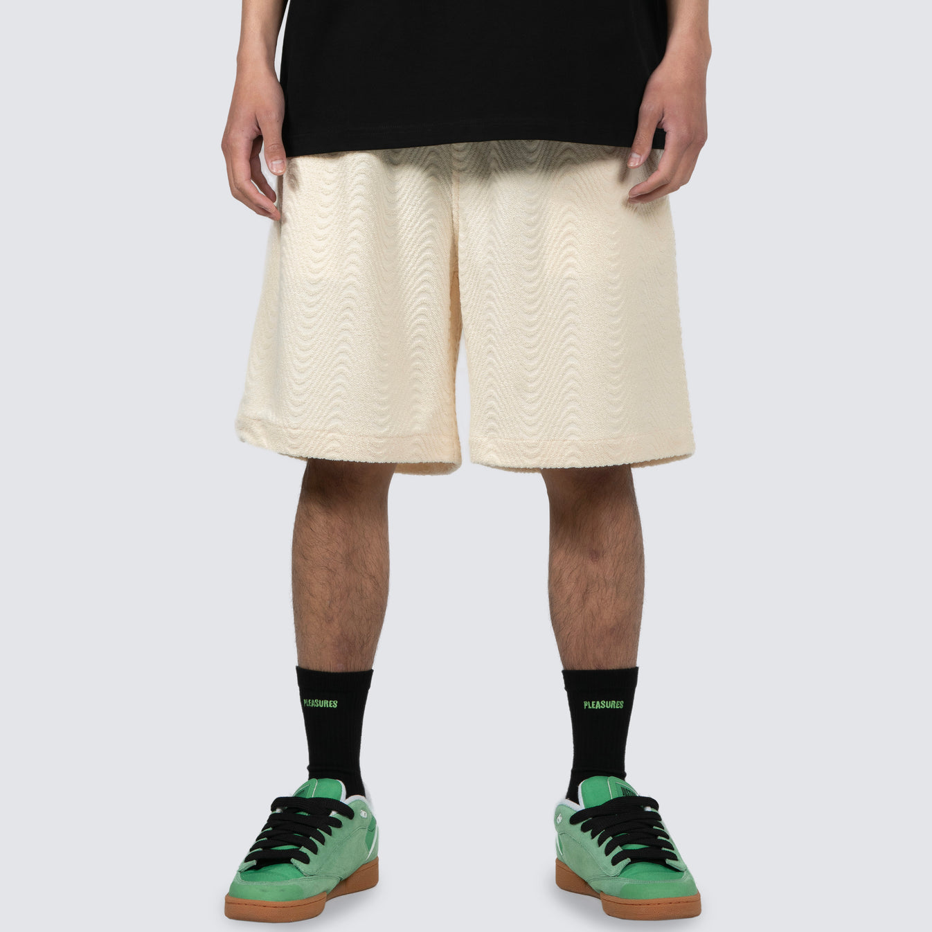 Zen Terry Shorts Off White