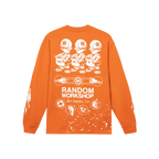 Plan Check Longsleeve T Shirt Safety Orange