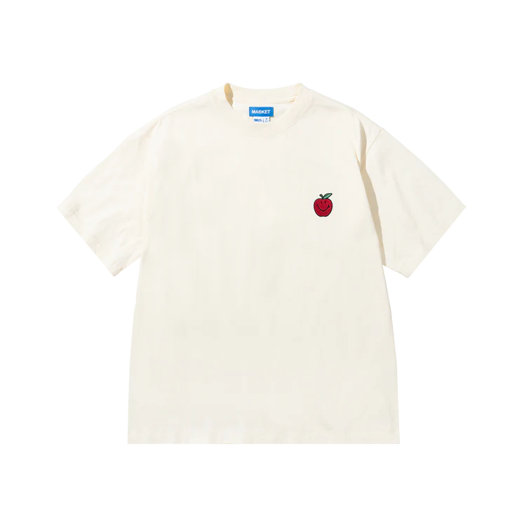 Smiley Fruit T Shirt 3 Pack Bsl  Bttr Cream  Sk Blu