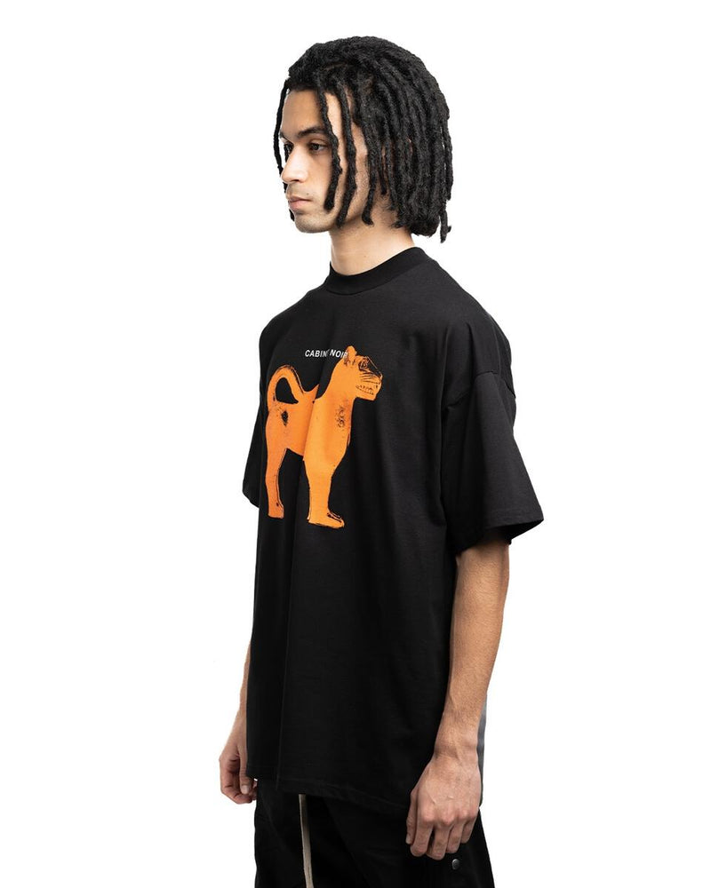 Cabinet Noir Art Series Cat Relic Tee Black