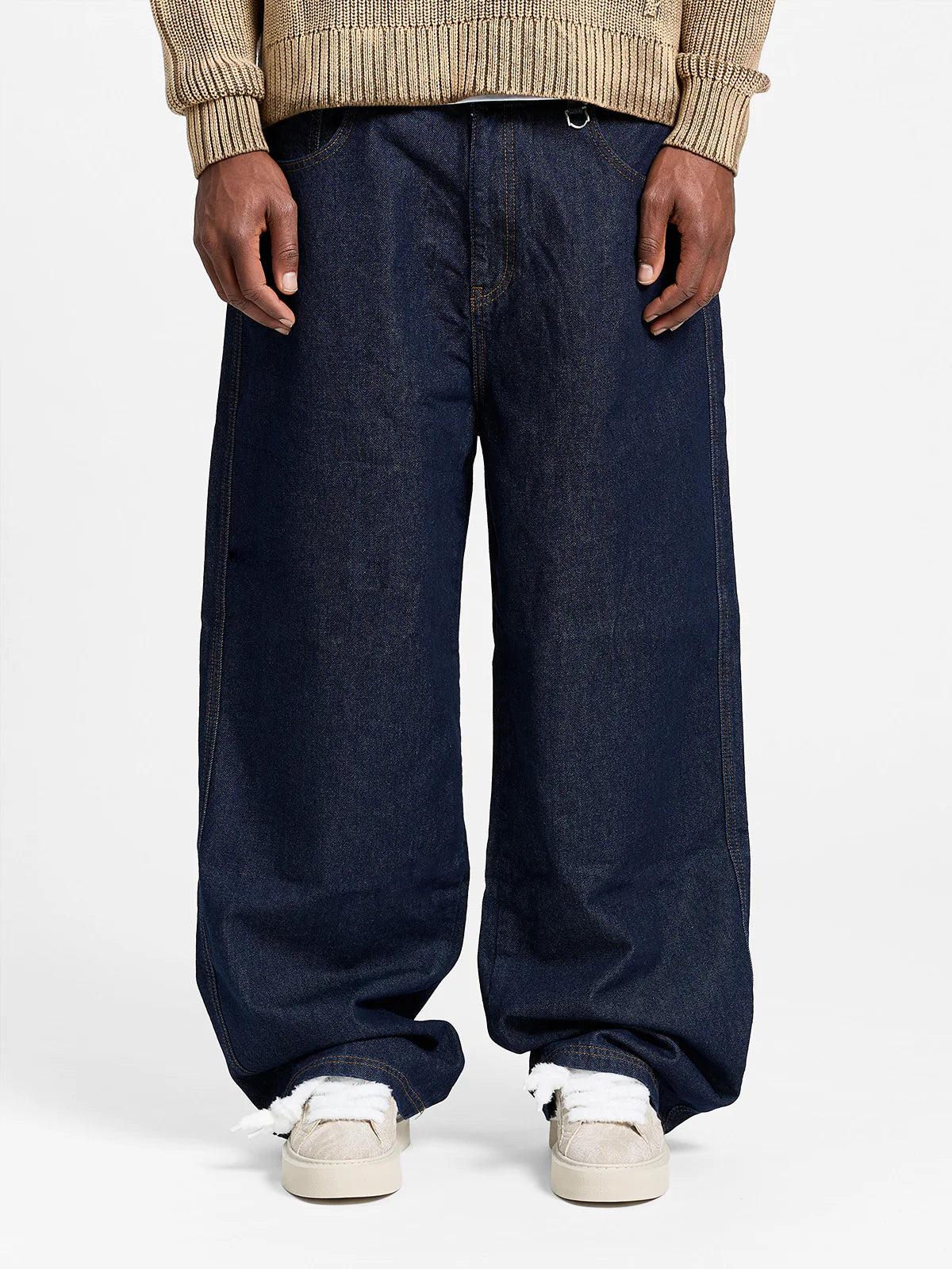 Essential Baggy Denim Raw Indigo