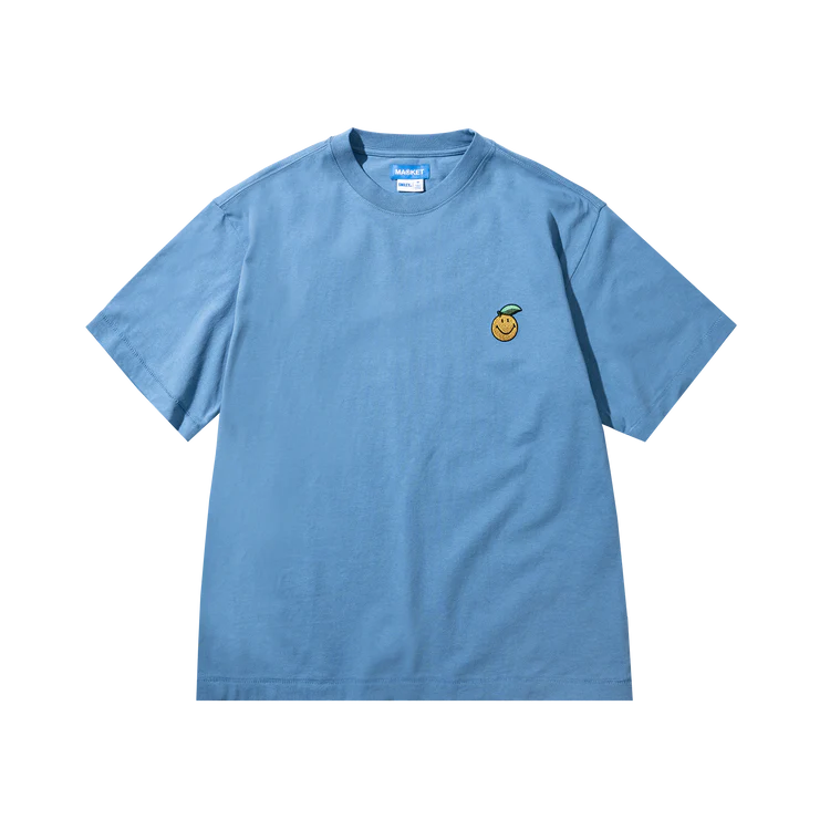 Smiley Fruit T Shirt 3 Pack Bsl  Bttr Cream  Sk Blu