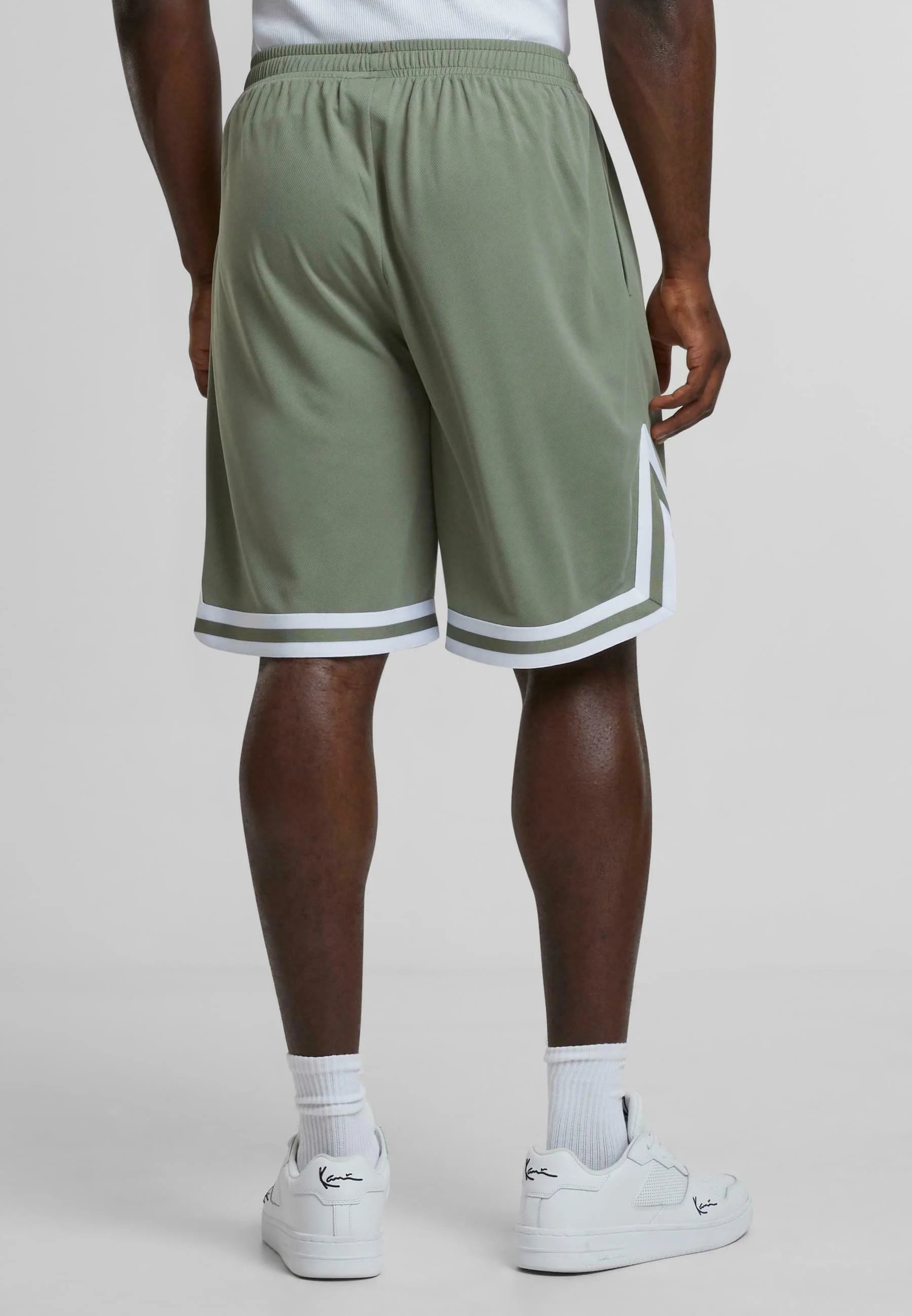 Small Signature Mesh Shorts Green