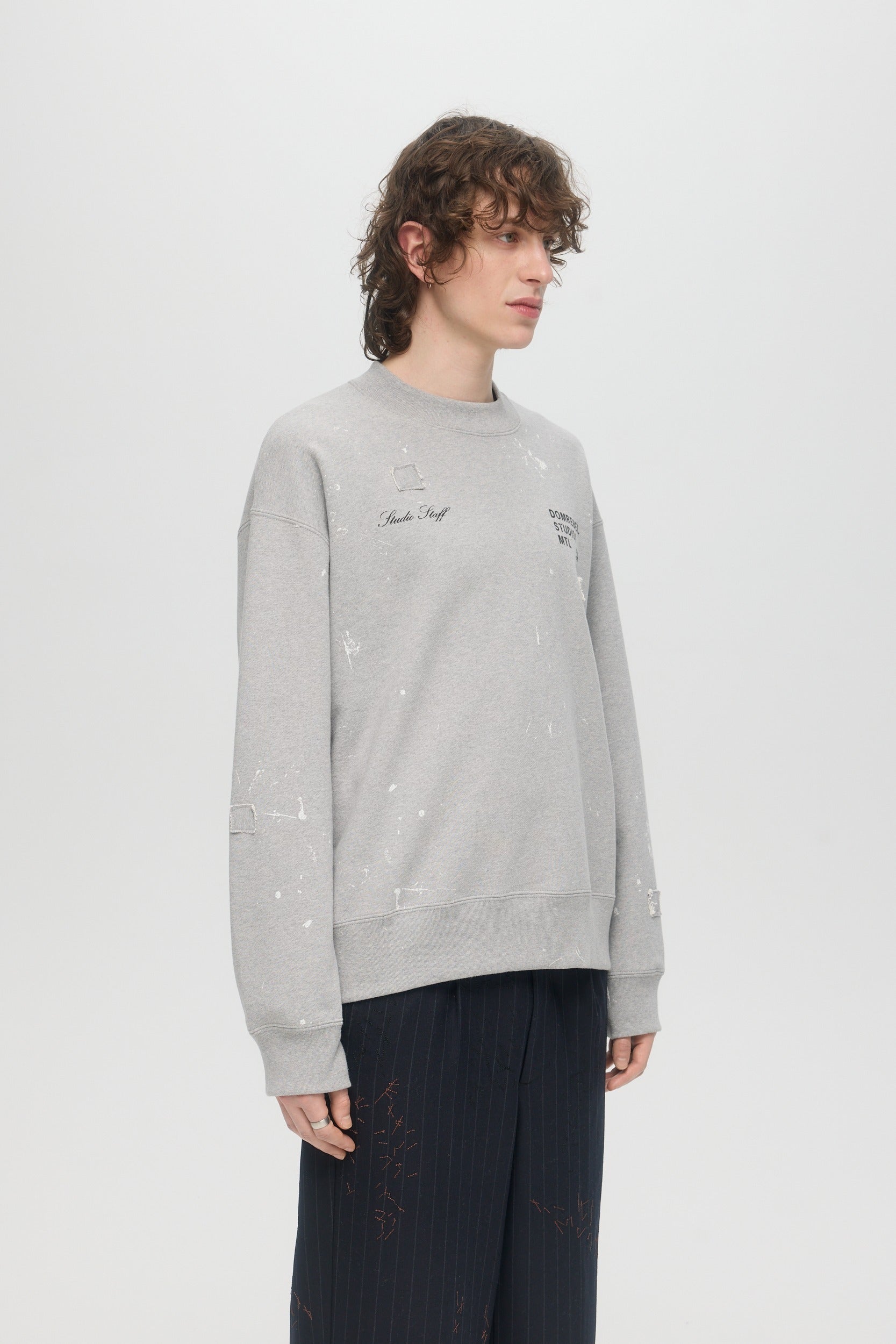 Staff Sweatshirt Heather Grey