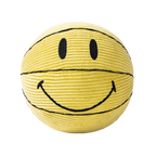Smiley Plush Basketball Yellow
