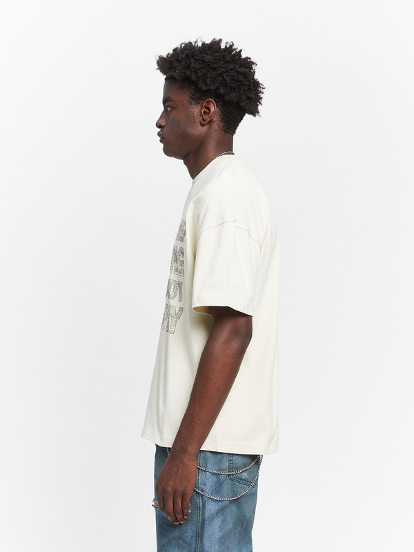 Quote Tshirt  Cream