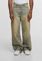 Og K Washed Relaxed Baggy Jeans blue