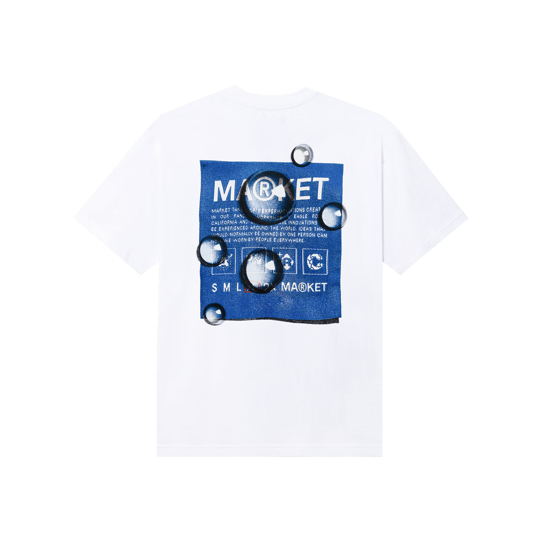 Damask T Shirt white