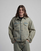 EU Trucker Jacket blue terra wash