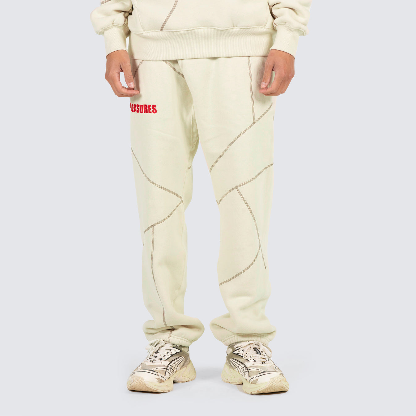 Vein Sweatpants Tan