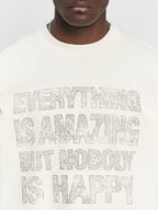 Quote Tshirt  Cream