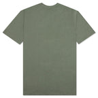 Smiley DonT Happy Be Worry Tee sage green