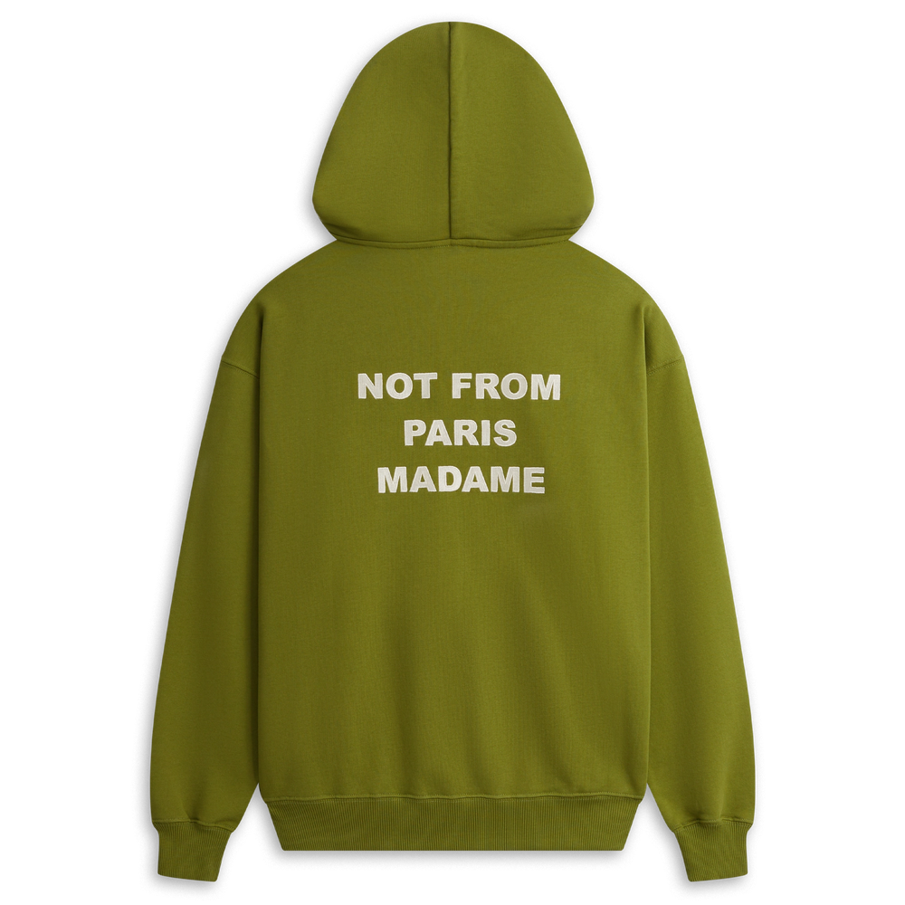 Le Hoodie Slogan Kaki