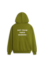Le Hoodie Slogan Kaki