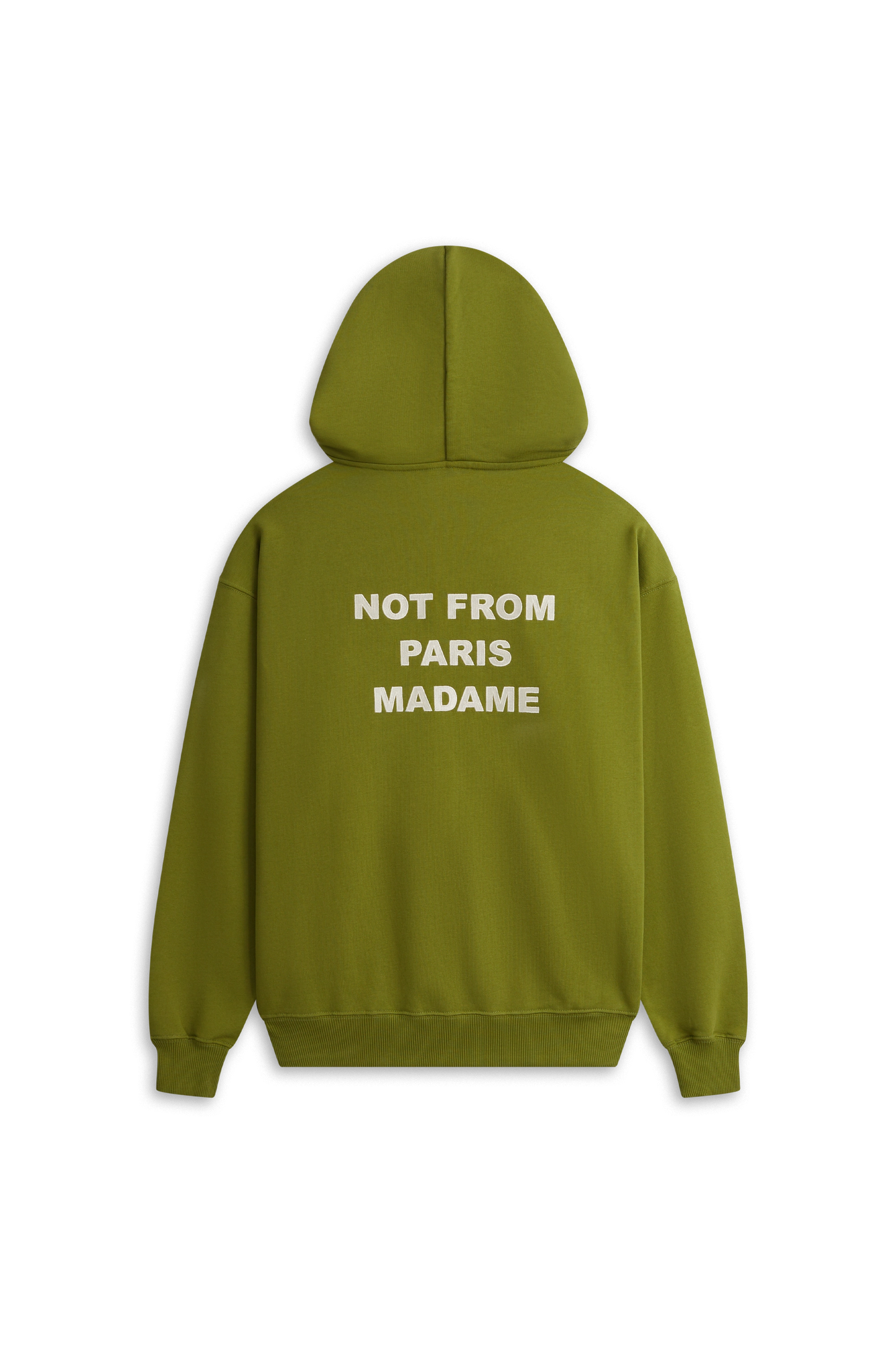 Le Hoodie Slogan Kaki