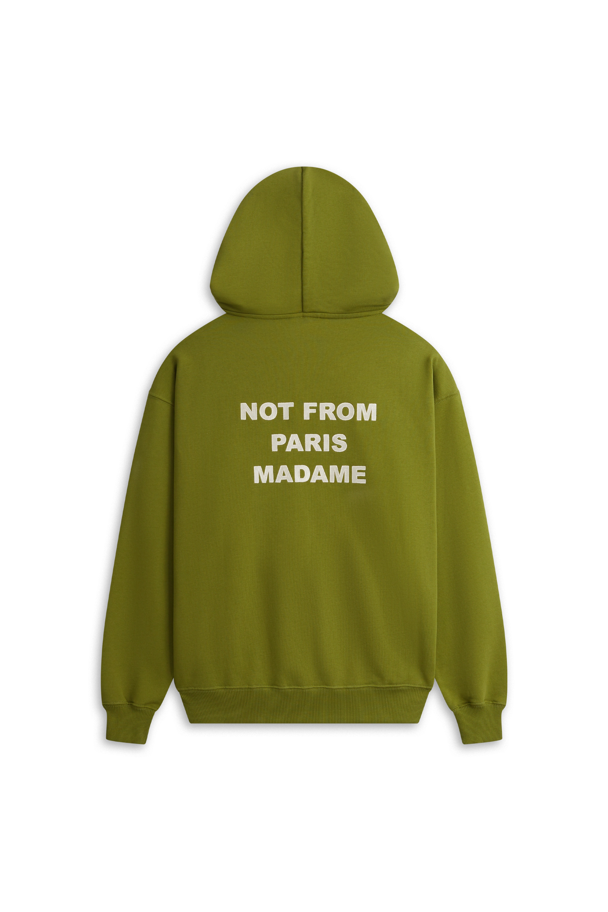 Le Hoodie Slogan Kaki