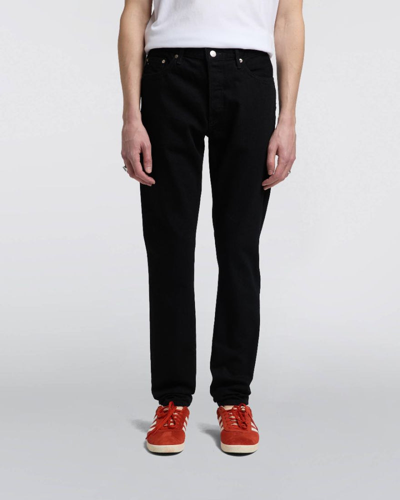 Slim Tapered black unwashed