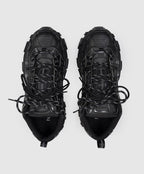 Synthetic Leather Trainer Shoes Black Jc61K1P015
