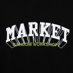 Super Market Pullover Hoodie Washed Black