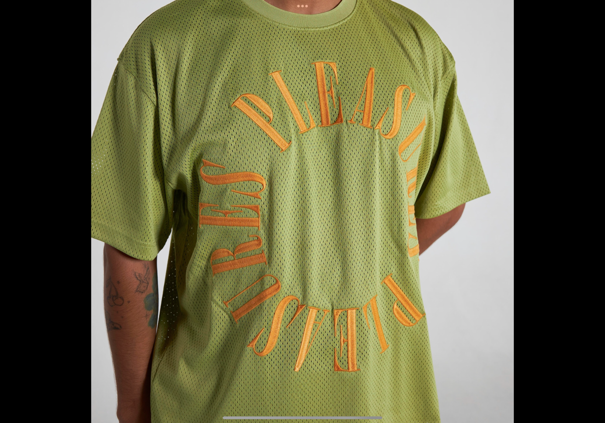 Motive Mesh Shirt Olive