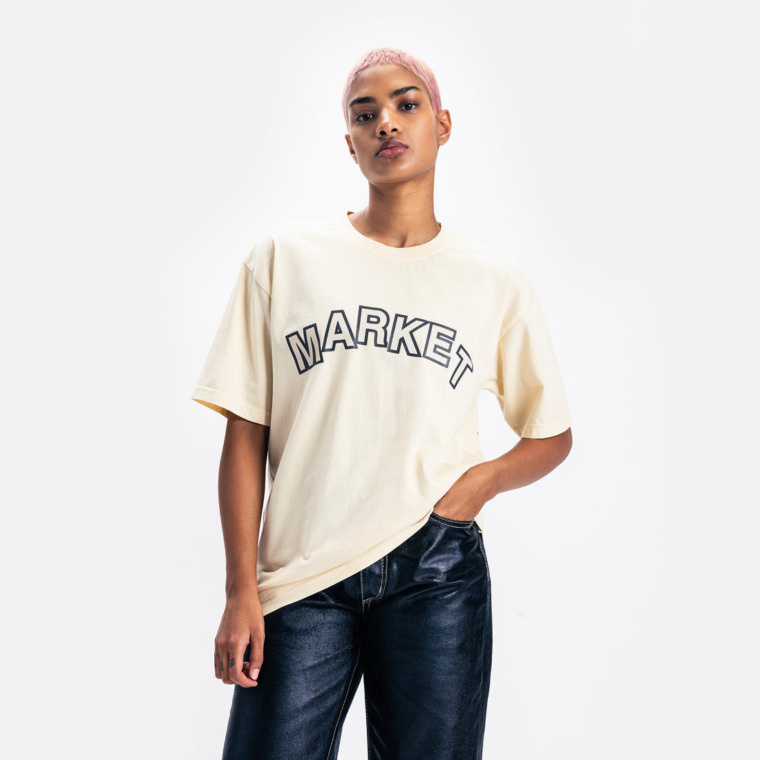 Community Garden T Shirt ecru