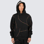 Vein Hoodie Black