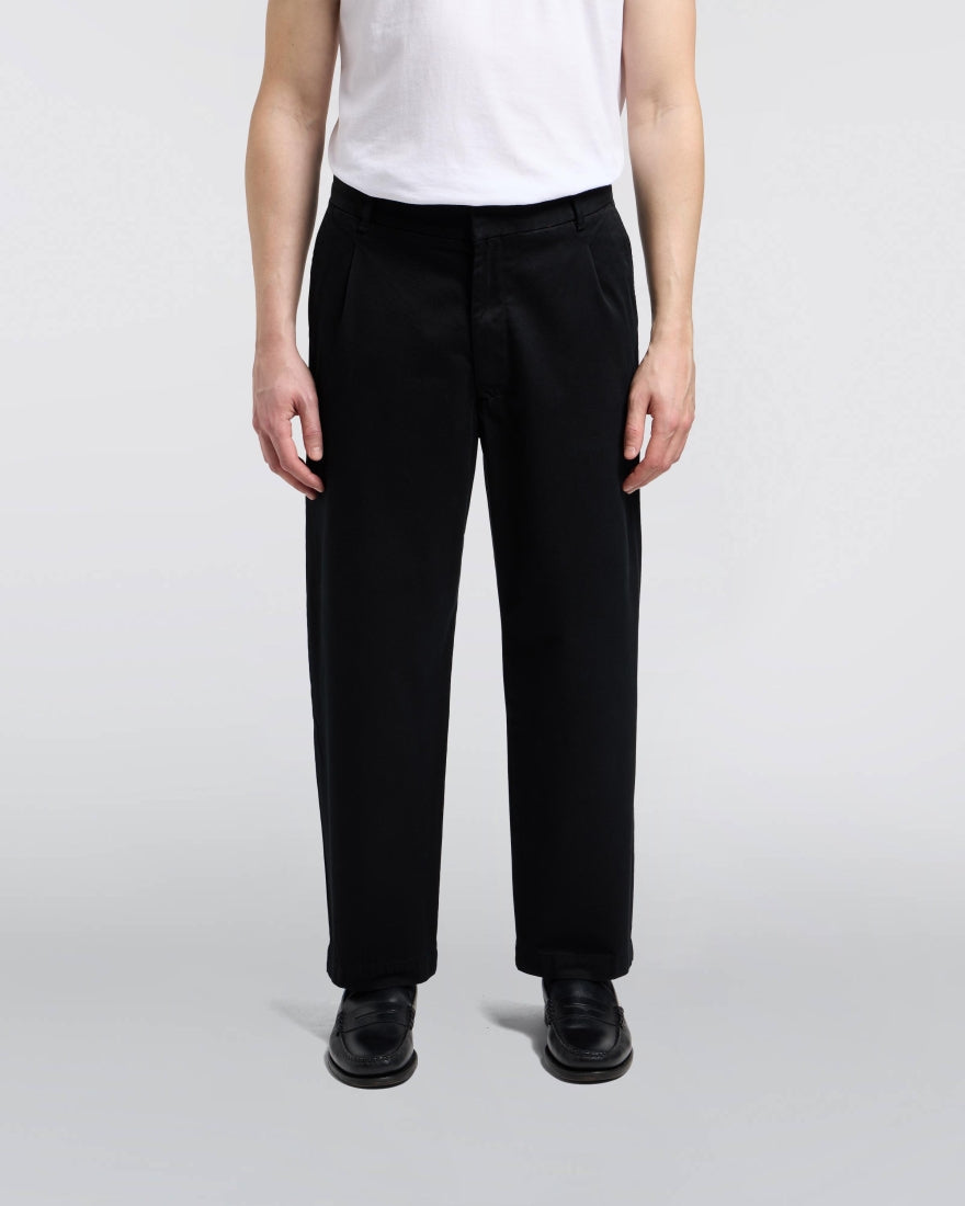 Solan Pant Black Garment Dyed