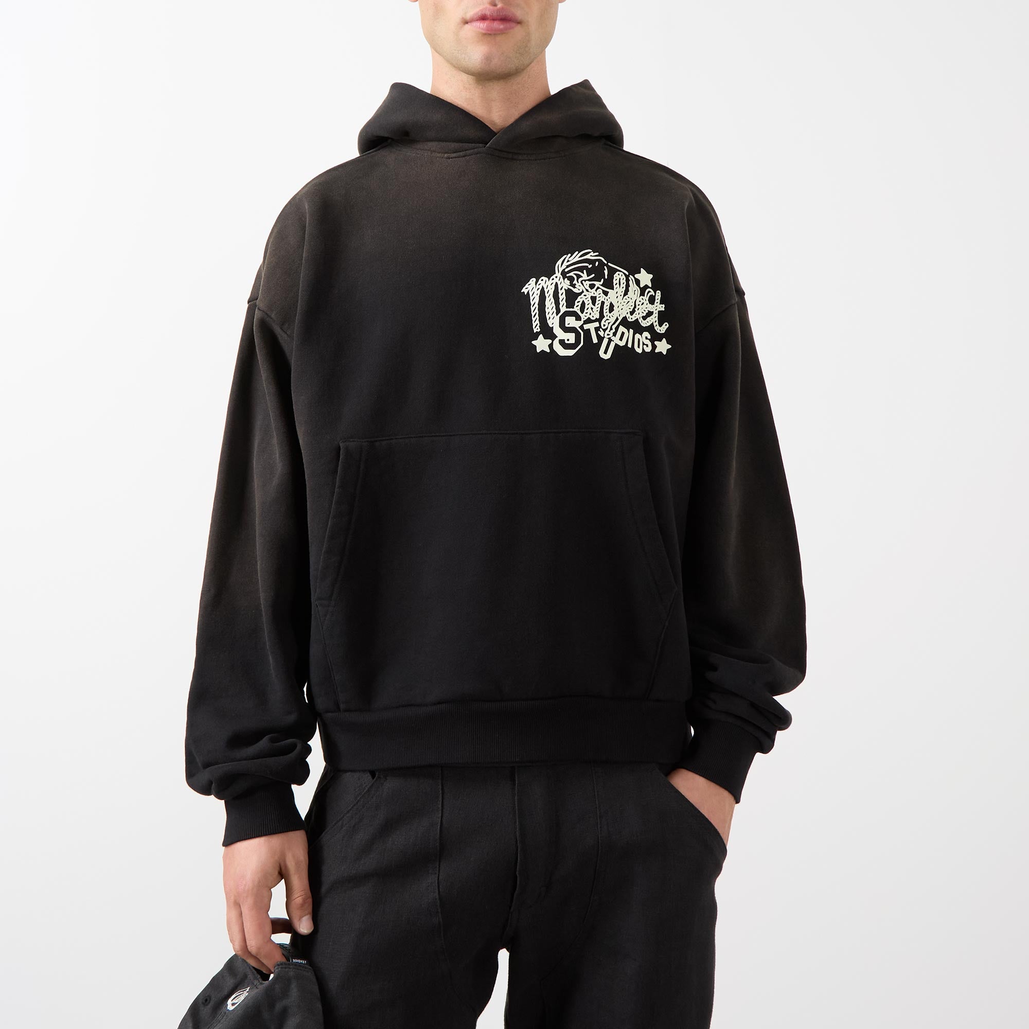 Old West Studios Hoodie pirate black