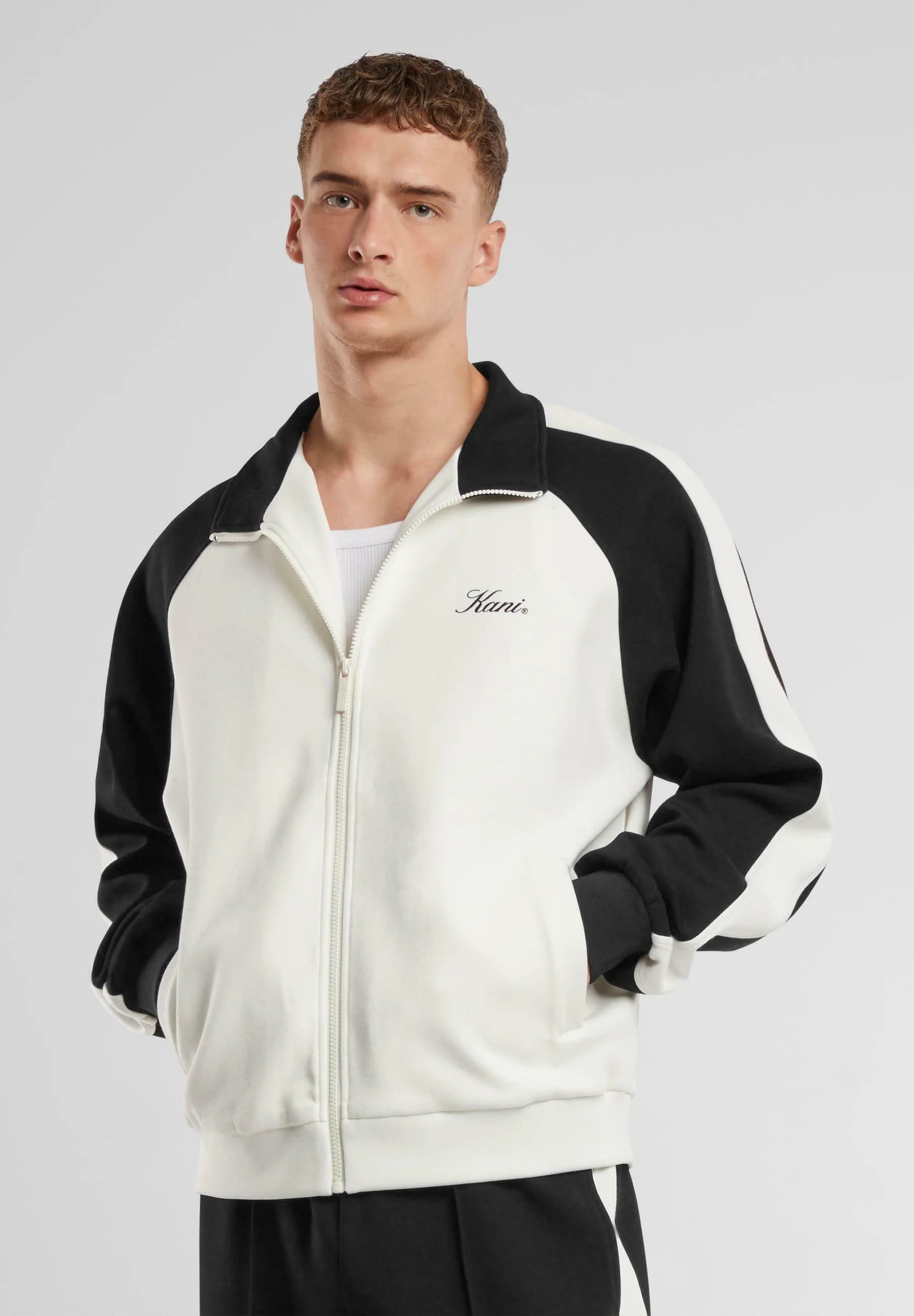 Kani Sidestripe Trackjacket white