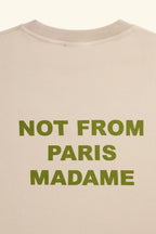 Le Tshirt Slogan ML Taupe