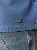 Lumevo Canvas Zipshirt  Blue