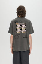 Whats New Tshirt Faded Black