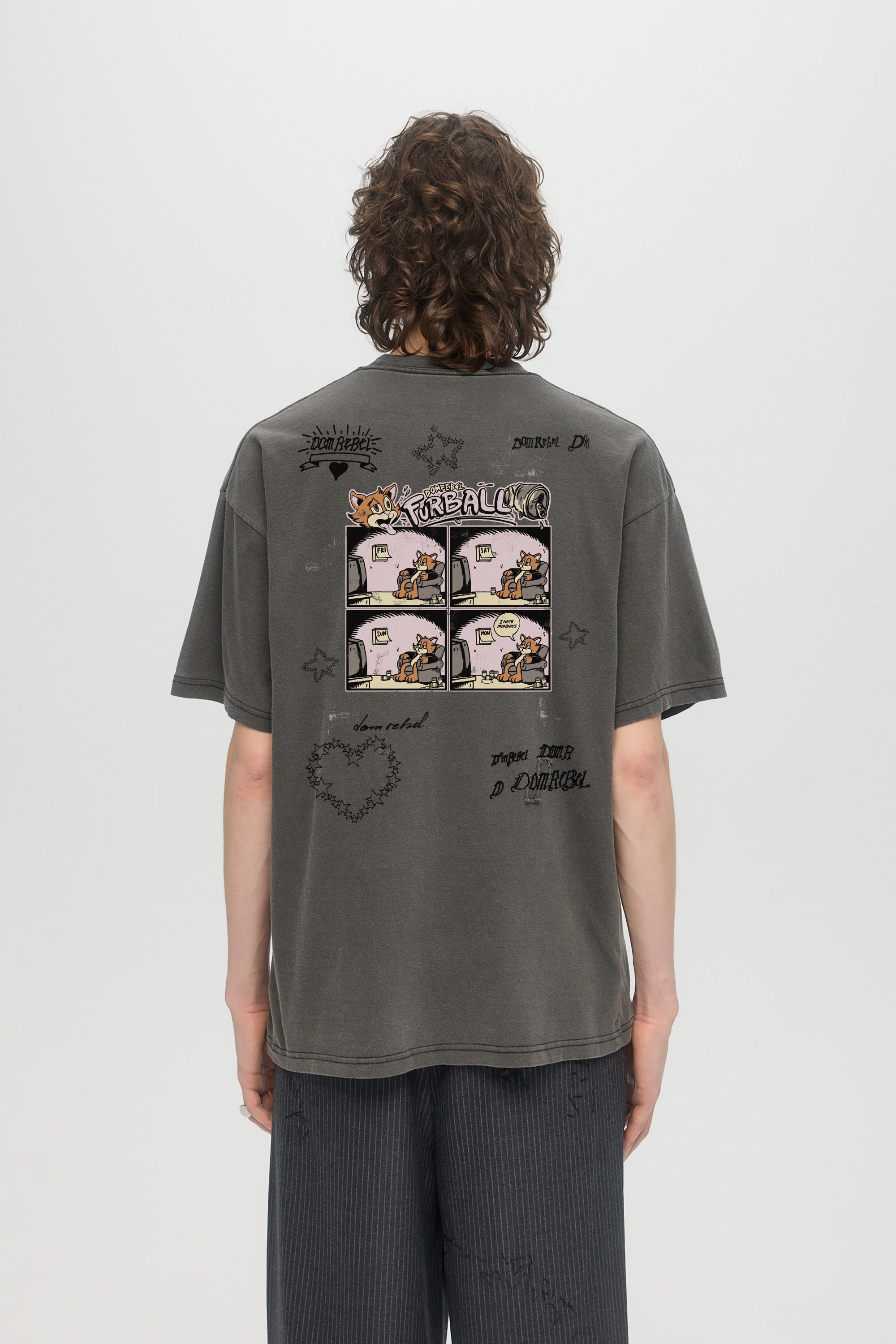 Whats New Tshirt Faded Black